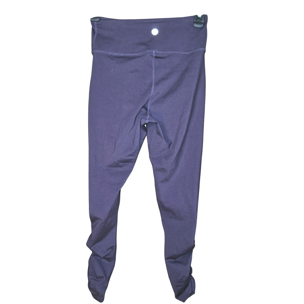 Senita Athletics Purple High Waisted Workout Leggings Womens Size Small Plum
